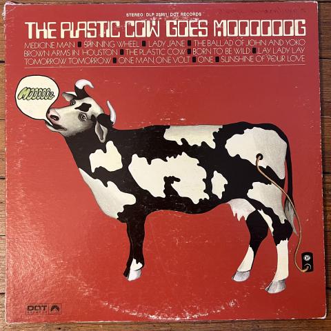 plastic cow